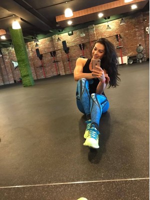 Дамски спортен клин Mythic blue