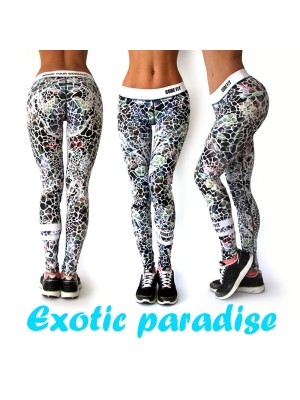 Colanți sport de damă Exotic Paradise