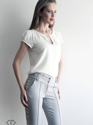 Pantaloni eleganți cu model