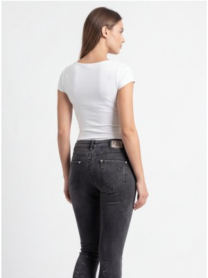 Dark Grey Women’s Skinny Jeans