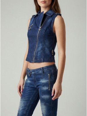 Vestă din denim