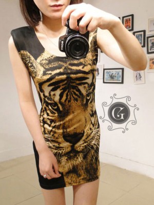 Women's Tunic Tiger