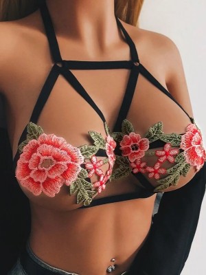 Sutien cu flori