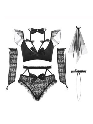 Set erotic Black Widow